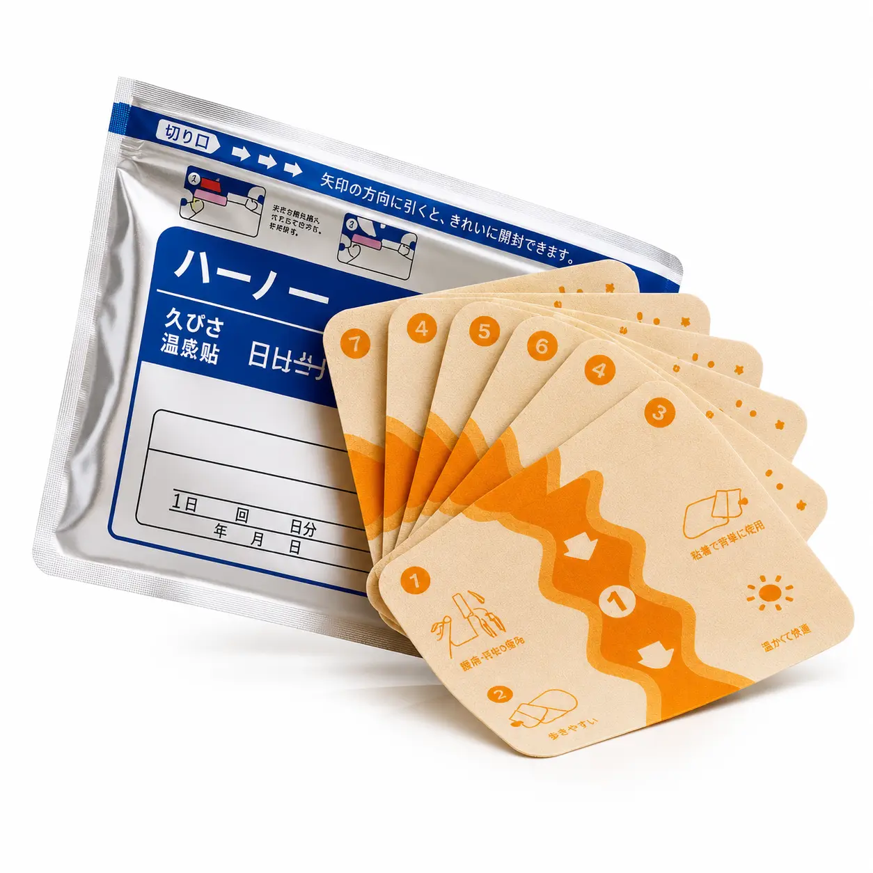 03 Packet Japanese Thermal Pain Relief Patch – 21 Pcs